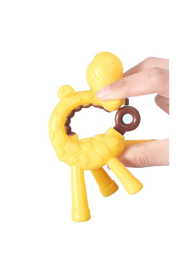 Generic - Giraffe Chew Toy Soft Silicone Baby Teether - Image 1