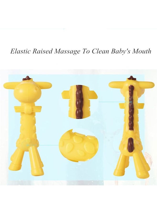Generic - Giraffe Chew Toy Soft Silicone Baby Teether - Image 1