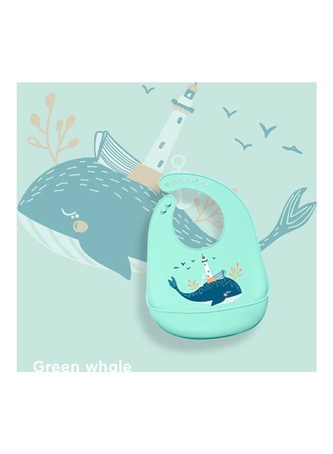 Cartoon Waterproof Silicone Feeding Baby Bibs - Image 2