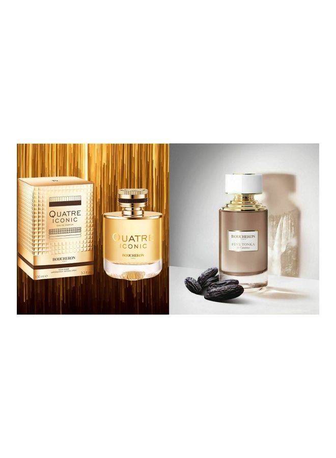 بوشرون عطر كواتر أيكونيك بور فيم أو دو بارفان 100 مل 100ملليلتر  - Image 3
