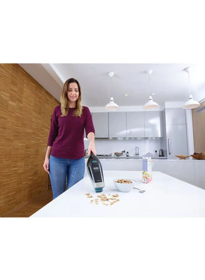 BLACK+DECKER Cordless Stick Vacuum Cleaner, 14.4V, 28.8Wh, 2Ah Lithium-Ion Battery, 2-in-1 Detachable Handheld, Self-Standing, 500ml Dustbowl, Optimal Filtration, 500 ml 28.8 W SVA420B-B5 Multicolour