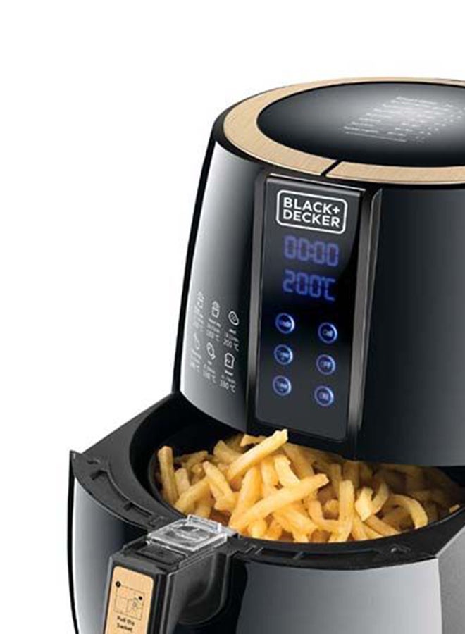 XL Digital Air Fryer with 1.2KG, Anti Stick, with Rapid Air Convection Technology  (Suitable for 3-5 People) 4 L 1500 W AF400-B5 Black 
