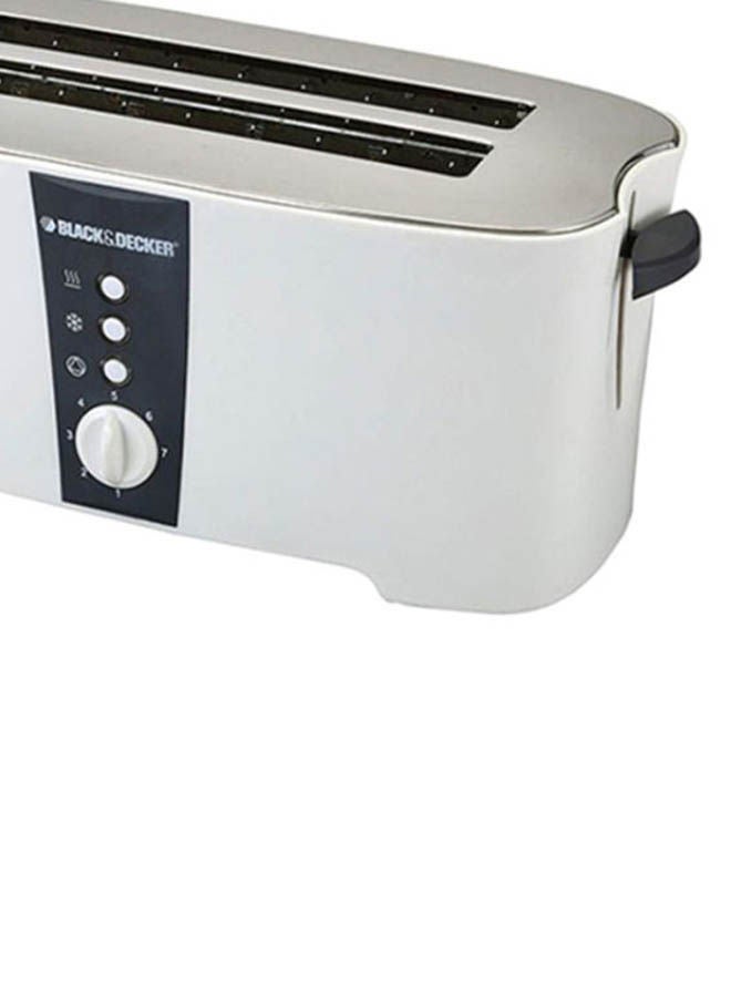 محمصة كهربائية 4 شرائح بقوة 1350 W ET124 أبيض