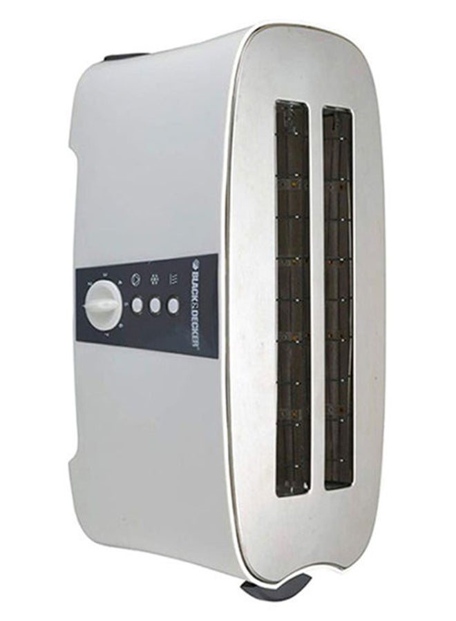 محمصة كهربائية 4 شرائح بقوة 1350 W ET124 أبيض