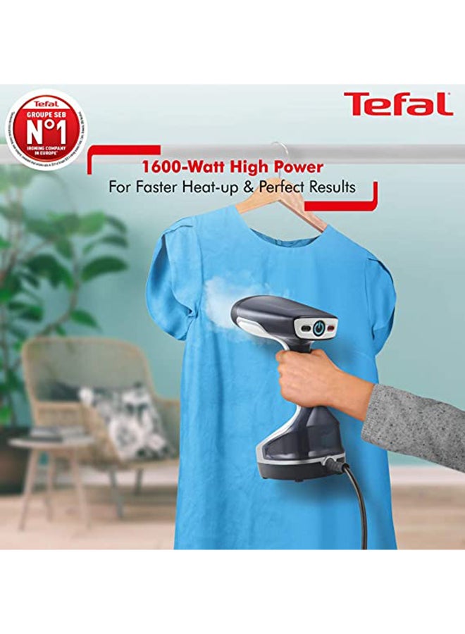 Access Steam Hand garment steamer, 26 grams steam output, Convenient 0.2 L 1740 W DT8100M0 White/Blue