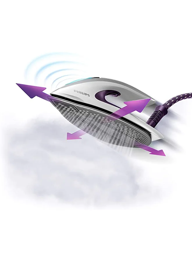 Philips Perfect Care Elite Plus Iron 1800 ml 2700 W GC9660/36 White/Purple