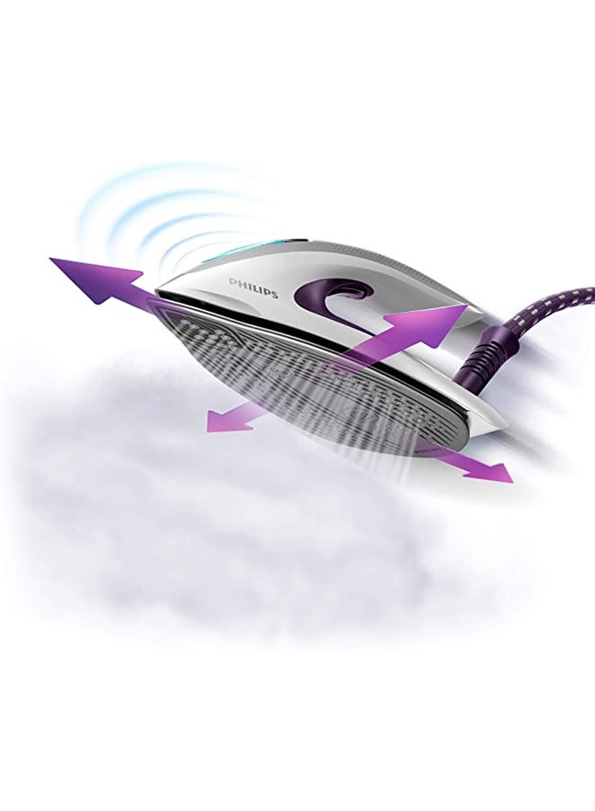فيليبس - جهاز كي إيليت بلس للعناية المثالية 1800 ml 2700 W GC9660/36 أبيض/أرجواني - Image 1