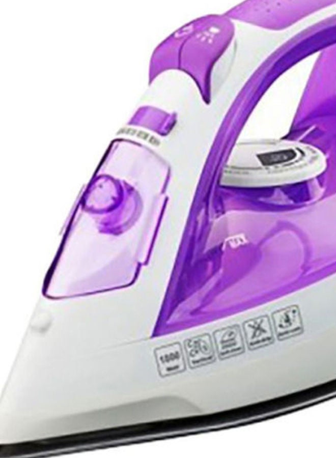 Steam Iron TST-1800 Teflon Soleplate, Baby Blue, Red, Violet - v1668694973/N29238000A_6