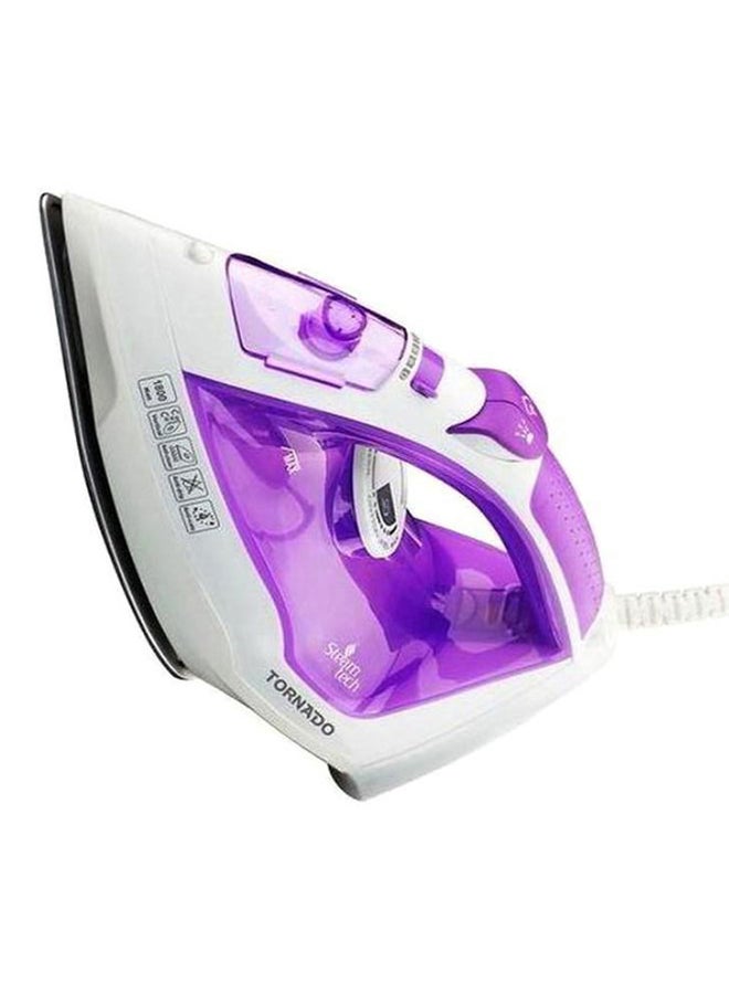 Steam Iron TST-1800 Teflon Soleplate, Baby Blue, Red, Violet - v1668694973/N29238000A_7