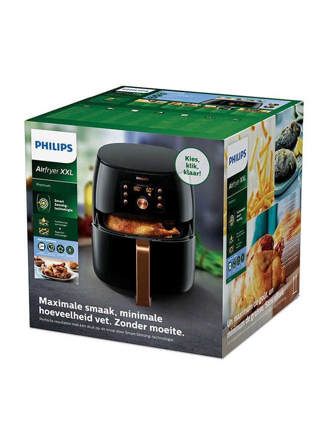 فيليبس مقلاة هوائية XXL 7.3 L 2225 W HD9860/94 أسود/نحاسي - Image 2