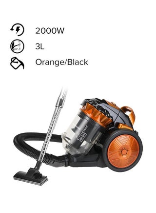 Black/Orange
