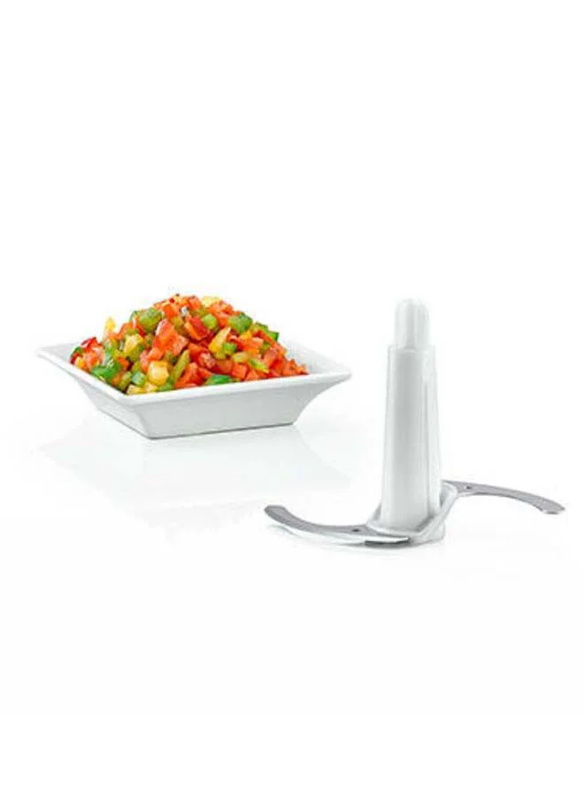BLACK+DECKER Hand Blender, 600ml Chopping Bowl, 500ml Beaker, Stainless Steel Blades, Dual Speed, 3-in-1 Functionality, Anti-Slip, Perfect for Blending, Chopping, Whisking, HB600-B5 Black/Clear