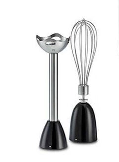 Hand Blender, 600ml Chopping Bowl, 500ml Beaker, Stainless Steel Blades, Dual Speed, 3-in-1 Functionality, Anti-Slip, Perfect for Blending, Chopping, Whisking, HB600-B5 Black/Clear - v1668694987/N38849953A_10