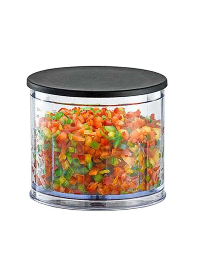 BLACK+DECKER Hand Blender, 600ml Chopping Bowl, 500ml Beaker, Stainless Steel Blades, Dual Speed, 3-in-1 Functionality, Anti-Slip, Perfect for Blending, Chopping, Whisking, HB600-B5 Black/Clear