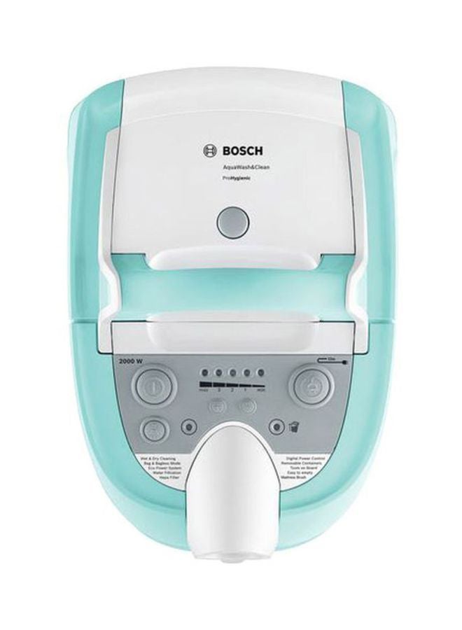 BOSCH - 3-In-1 Electric Wet And Dry Vacuum Cleaner 5 L 2100 W BWD420HYG Turquoise/White/Silver - Image 1