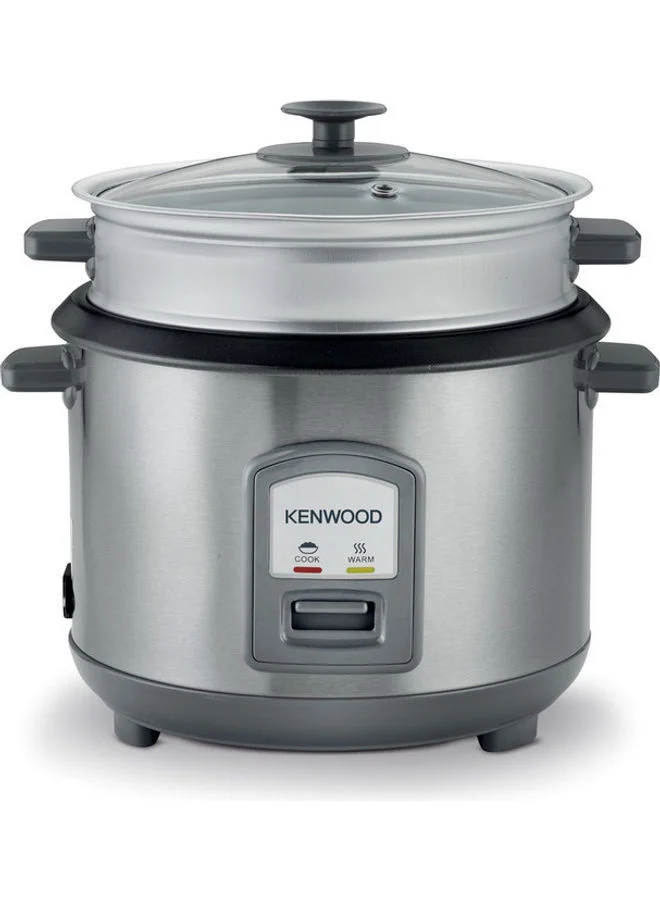 كينوود جهاز طهي أرز كهربائي 2.8 L 1000 W RCM71.000SS فضي