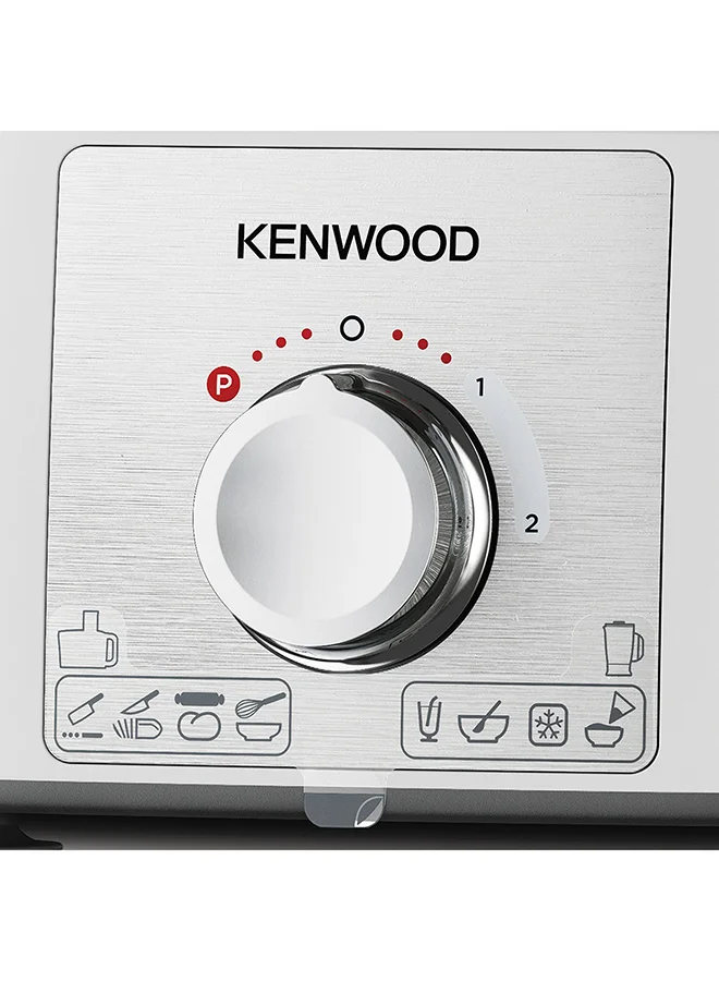 كينوود محضر طعام، مطحنة متعددة، 7 أدوات تجهيز 3 L 1000 W FDP65.400WH, FDP65.450 أبيض