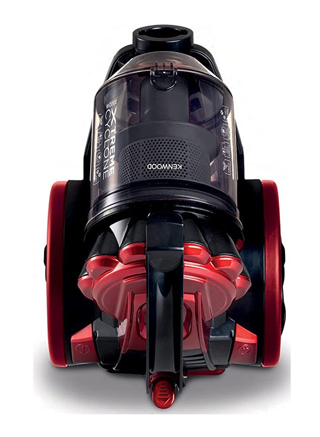KENWOOD - Multi Cyclonic Bagless Canister Vacuum Cleaner With 5m Cable, Surface, Anti Bacteria, Pet Care For Home & Office 3 L 2000 W VBP70.000BR Grey - Image 1