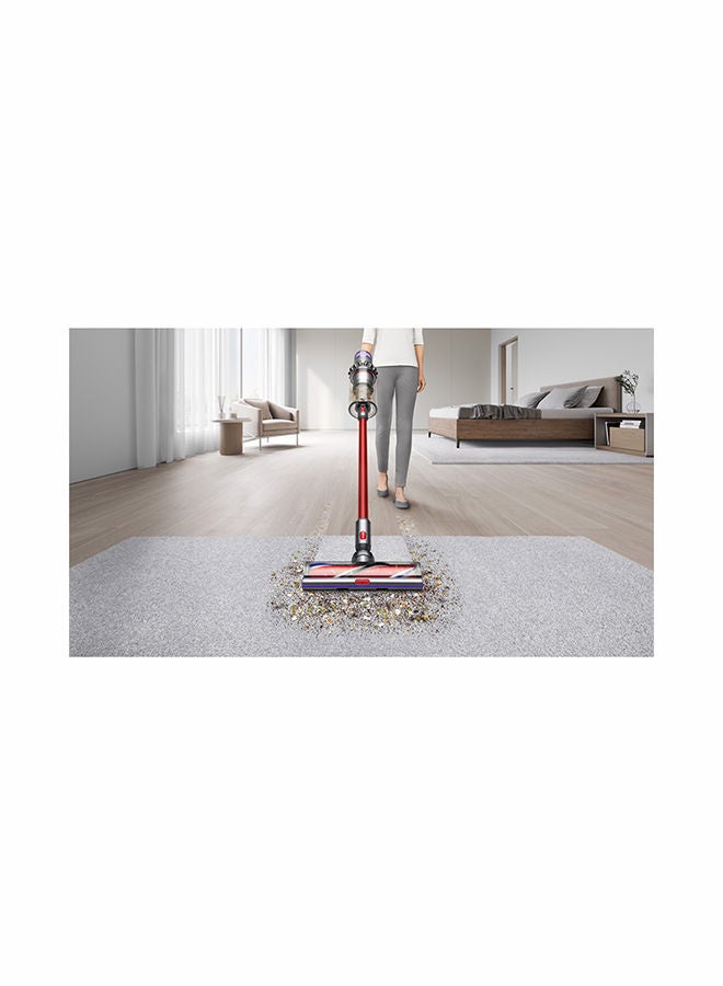 Outsize Cordless Vacuum with suction 185AW 0.77 L 545 W V11 Red/Silver/Purple