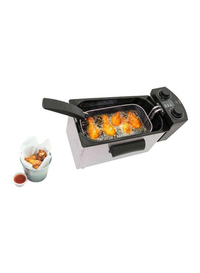 سوناشي - قلاية عميقة 3 L 2100 W SDF-5011 أسود/ فضي - Image 1