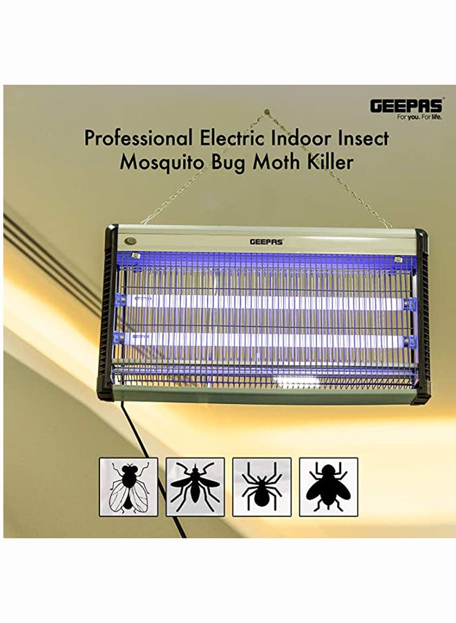 GEEPAS - Electric Bug Killer, Advanced Technology, Non-Poison, Non-Smell, Non-Pollution, 2X20W Tubes, Automatic Pest-Killer 45 W GBK1135N Multicolour - Image 1
