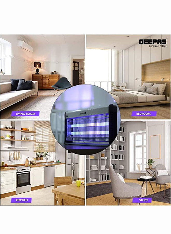 GEEPAS - Electric Bug Killer, Advanced Technology, Non-Poison, Non-Smell, Non-Pollution, 2X20W Tubes, Automatic Pest-Killer 45 W GBK1135N Multicolour - Image 1