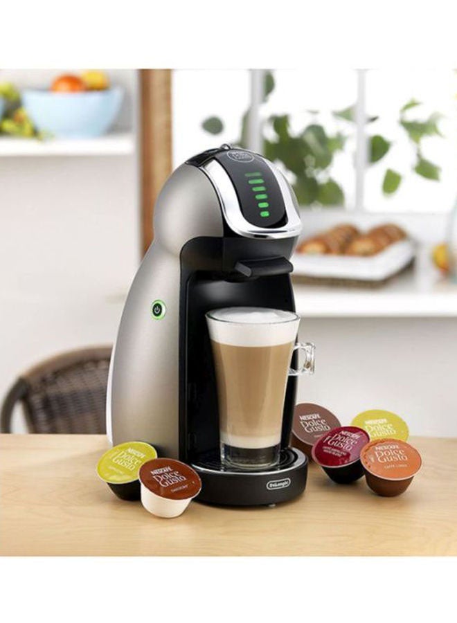نسكافيه - ماكينة تحضير القهوة دولتشي جوستو محمولة 1.0 L 1500.0 W Dolce Gusto Genio تيتانيوم/أسود - Image 1