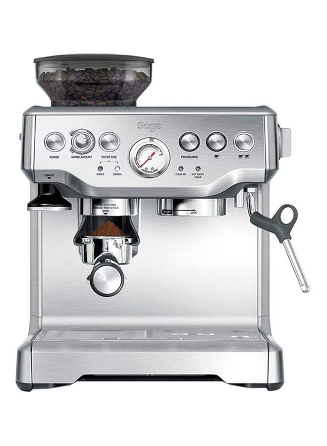 Sage - The Barista Express With Temp Control Milk Jug 2 L 1850 W BES875UK Silver - Image 1