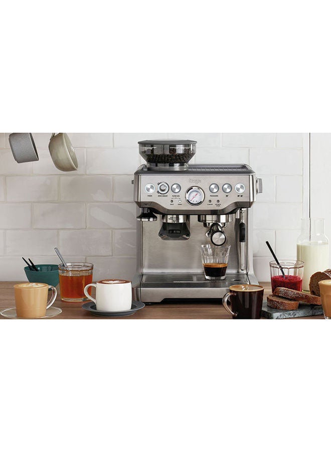 Sage - The Barista Express With Temp Control Milk Jug 2 L 1850 W BES875UK Silver - Image 1