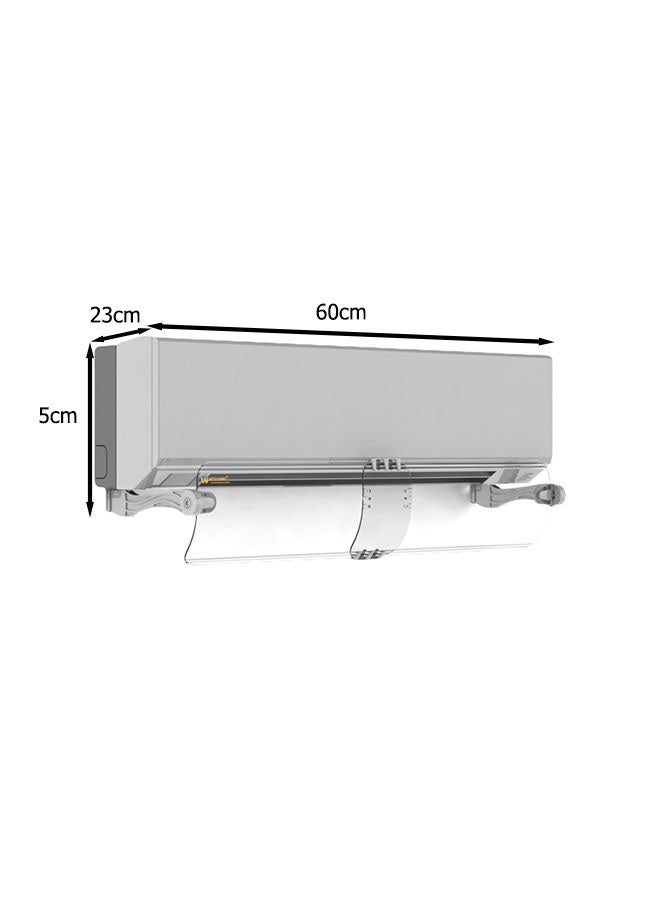 Witforms - Adjustable Flow Deflector For Split AC 4943 Off White - Image 1