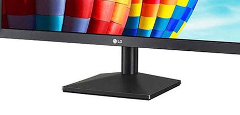 LG - 22-Inch Flat Monitor FHD (1920x1080) IPS Display,75 Hz With AMD FreeSync Black - Image 1