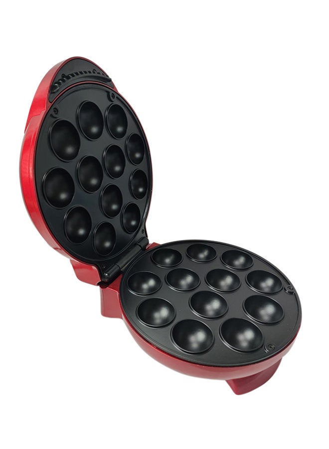 SONASHI - Cake Pop Maker – 12 PCs at a time with Non-Stick Baking Plate | Featured with Power, Ready Light Indicator and Cool Touch Housing | Easy and Durable Snack Maker 1200 W SCPM-872 Red - Image 1