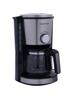 ألسيف إليك ماكينة كهربائية لصنع القهوة المفلترة مع خيار الطحن 1.25 L 1000.0 W E03400 أسود/ فضي  - Image 5