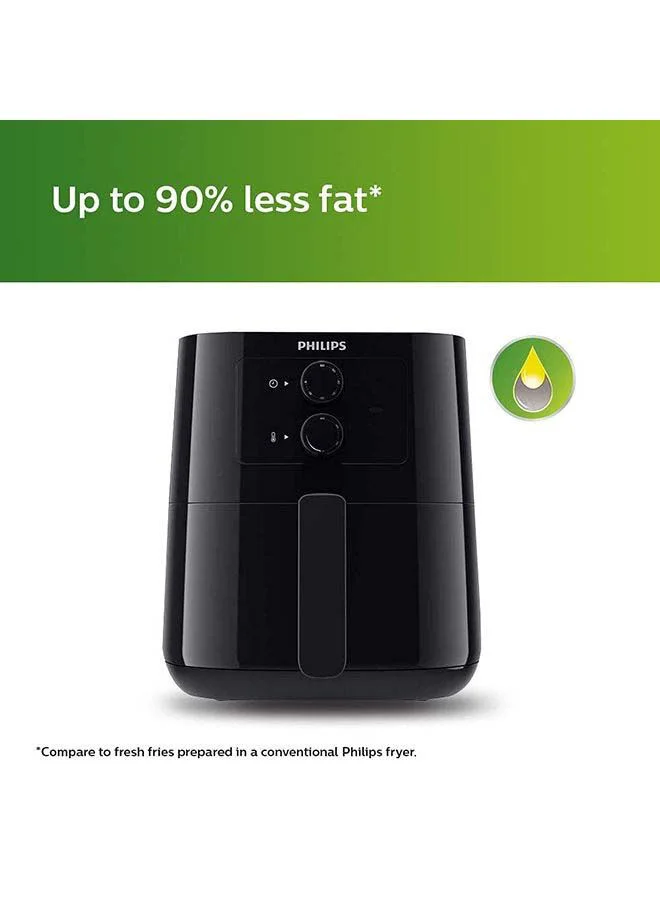 Philips Essential Air Fryer With Rapid Air Technology 4.1 L 1400 W HD9200/91/90 Black