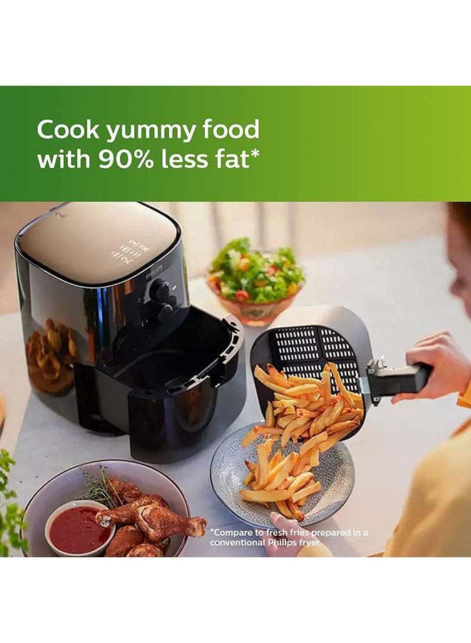 Essential Air Fryer With Rapid Air Technology 4.1 L 1400 W HD9200/91/90 Black - https://f.nooncdn.com/p/v1668698940/N41188846A_6.jpg?width=original