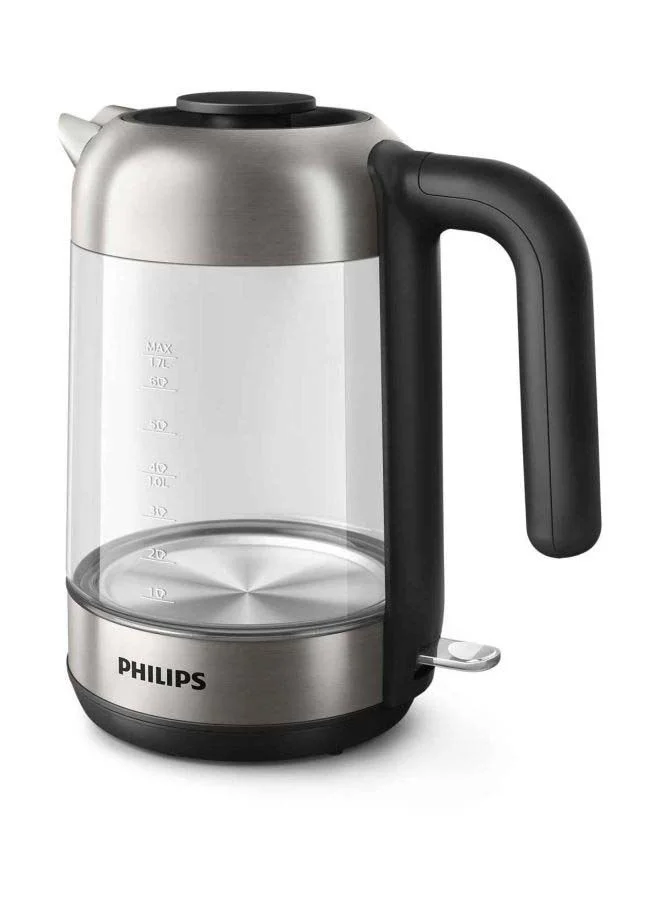 فيليبس غلاية كهربائية 1.7 L 2200 W HD9339/81 شفاف/فضي/أسود