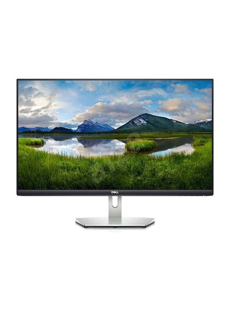 DELL - 27-Inch Monitor, FHD 1920 x 1080 IPS Display, 75 Hz Refresh Rate & 4ms Response Time, Tilt Adjustability, 16.7m Colors, AMD FreeSync, ComfortView Plus, 2 x HDMI / Audio S2721HN Silver - Image 1