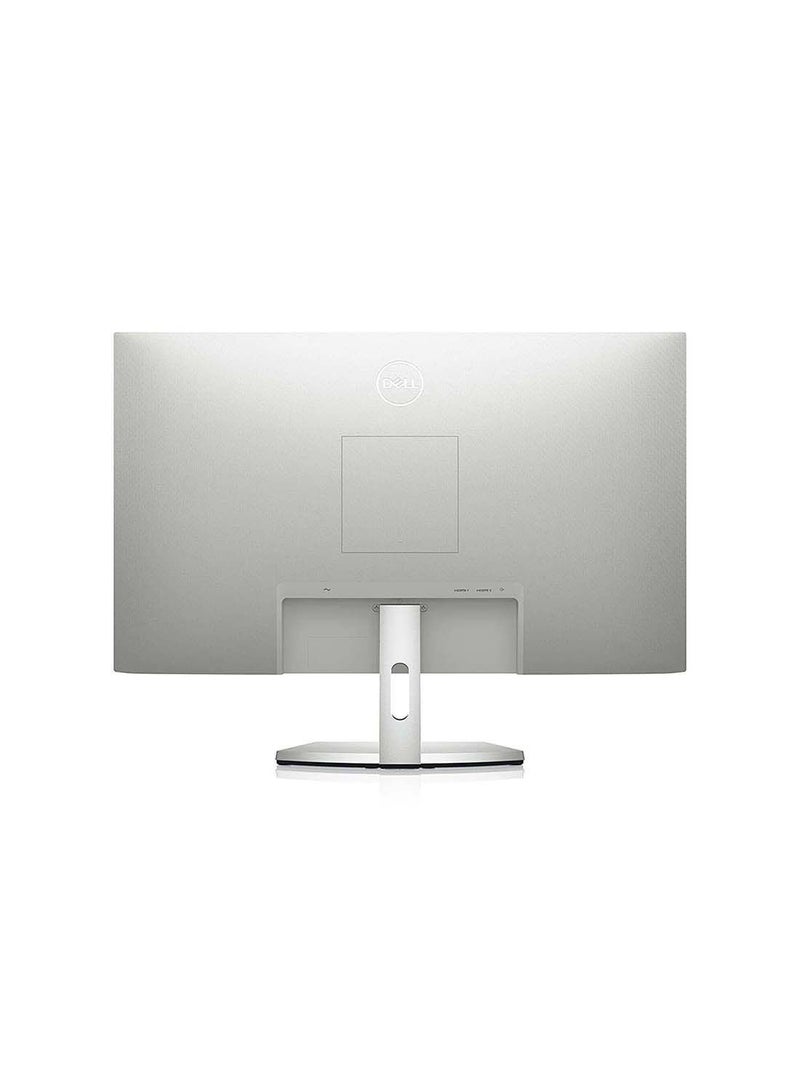 DELL - 27-Inch Monitor, FHD 1920 x 1080 IPS Display, 75 Hz Refresh Rate & 4ms Response Time, Tilt Adjustability, 16.7m Colors, AMD FreeSync, ComfortView Plus, 2 x HDMI / Audio S2721HN Silver - Image 1