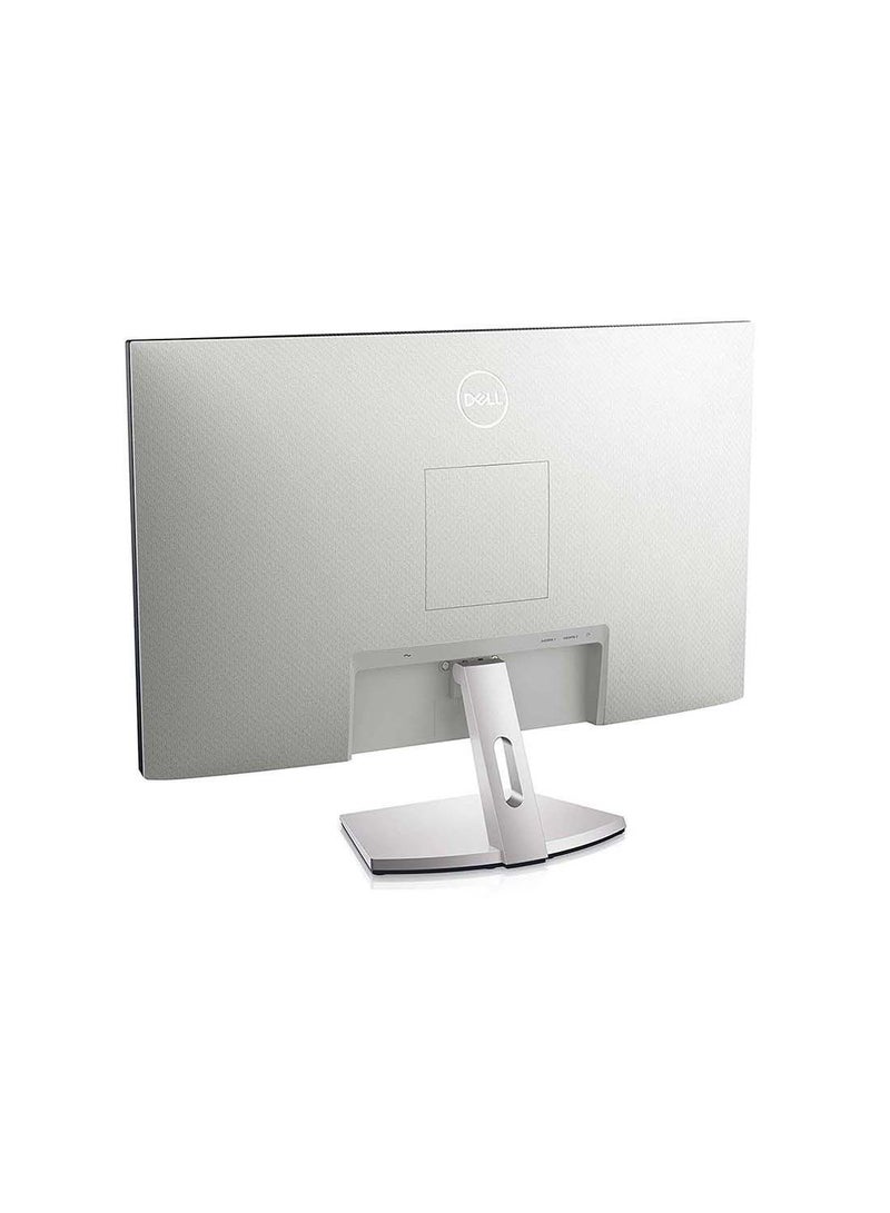 DELL - 27-Inch Monitor, FHD 1920 x 1080 IPS Display, 75 Hz Refresh Rate & 4ms Response Time, Tilt Adjustability, 16.7m Colors, AMD FreeSync, ComfortView Plus, 2 x HDMI / Audio S2721HN Silver - Image 1