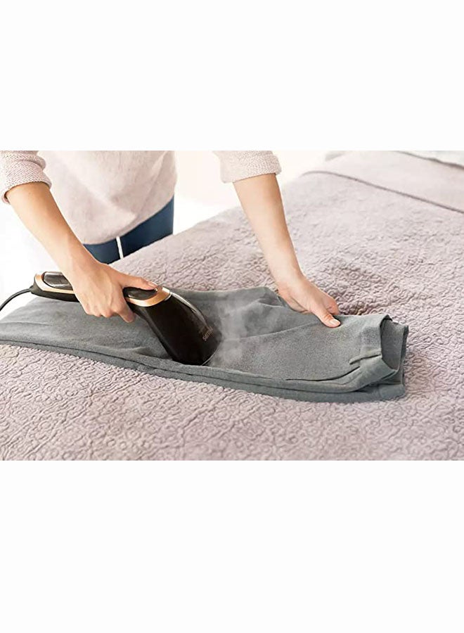 Philips - Steam And Go Compact Garment Steamer 70 ml 1300 W GC362/86 Black/Brown - Image 1