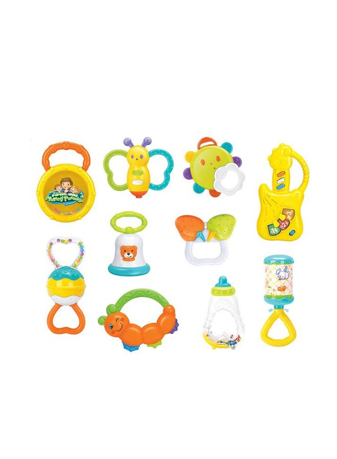 Baby love 10-Piece Rattles Play Set  - Image 2