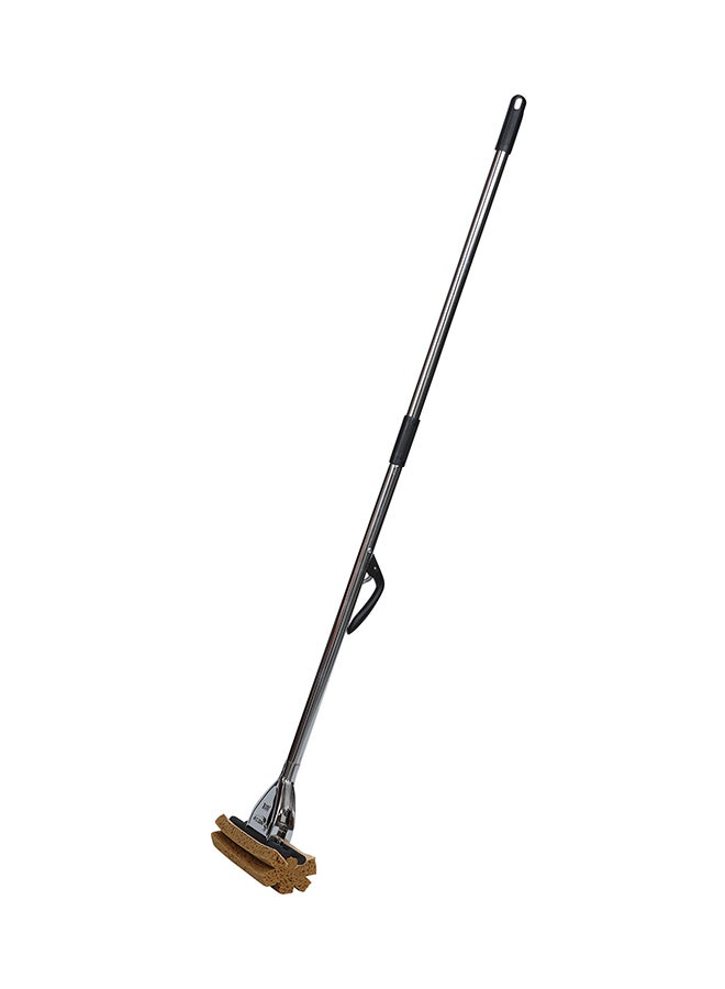 APEX Floor Cleaning Chrome Metal 5 Blades Roller Mop Multicolour 25cm  - Image 1