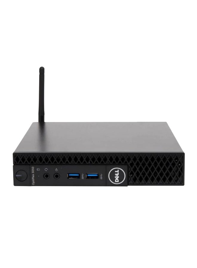 DELL - Renewed Optiplex 3050 Micro PC With 7th Gen Core i5 7500T Processor / 8GB RAM / 256GB SSD + 1TB Extra Hard Drive / Windows 10 Pro / Black Black - Image 1
