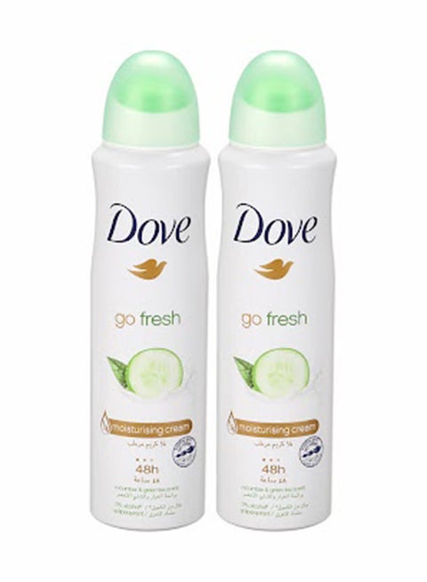 Go Fresh Cucumber And Green Tea Deodorant 150ml Pack Of 2