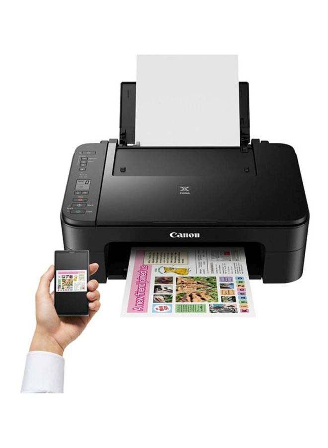 Canon - PIXMA TS3140 all-in-one Wireless Printer with Print,copy,scan functions Black - Image 1
