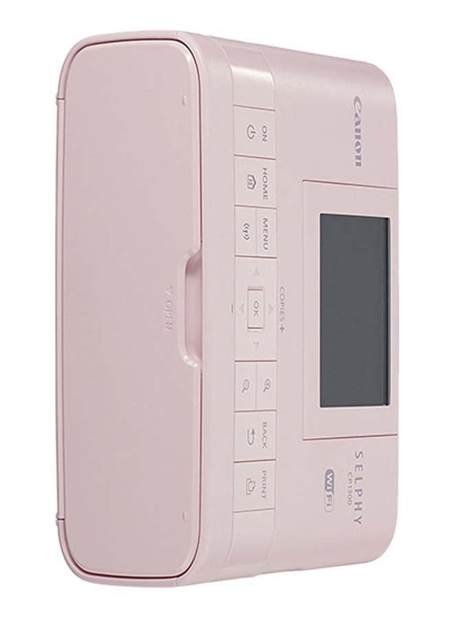 Canon - Selphy Printer DPI 300x300, Wifi, SD, USB port, 2.7 Inch LCD, Print Speed 47 Seconds Pink - Image 1