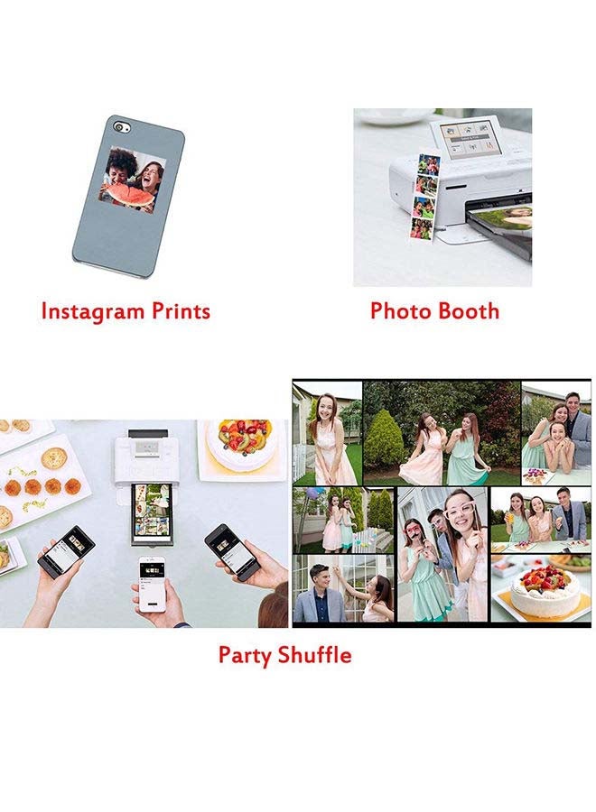 Canon - Selphy Printer DPI 300x300, Wifi, SD, USB port, 2.7 Inch LCD, Print Speed 47 Seconds Pink - Image 1