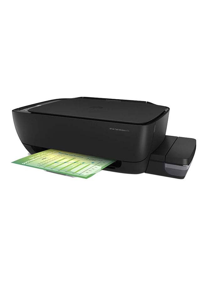 HP - Ink Tank 415 Wireless All-In-One Printer , Print, Copy, Scan Black - Image 1