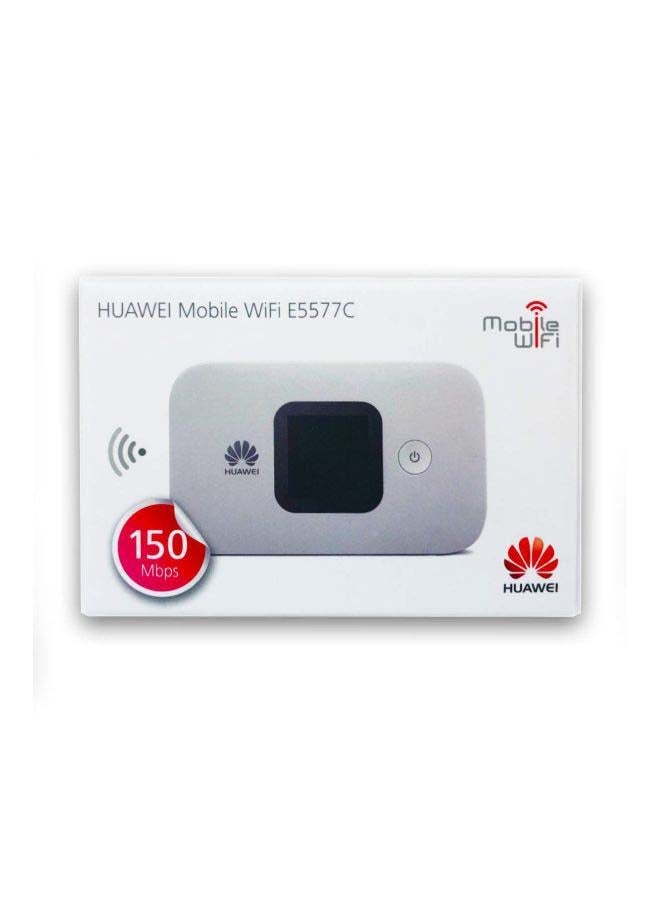 HUAWEI - 1500 mAh 4G Mobile Wifi Router 150 mbps White - Image 1