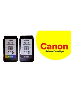 Pack of 2 Canon Pixma 445/446 Ink Cartridge Set Tri Colour & Black - v1668778796/N18552981A_4